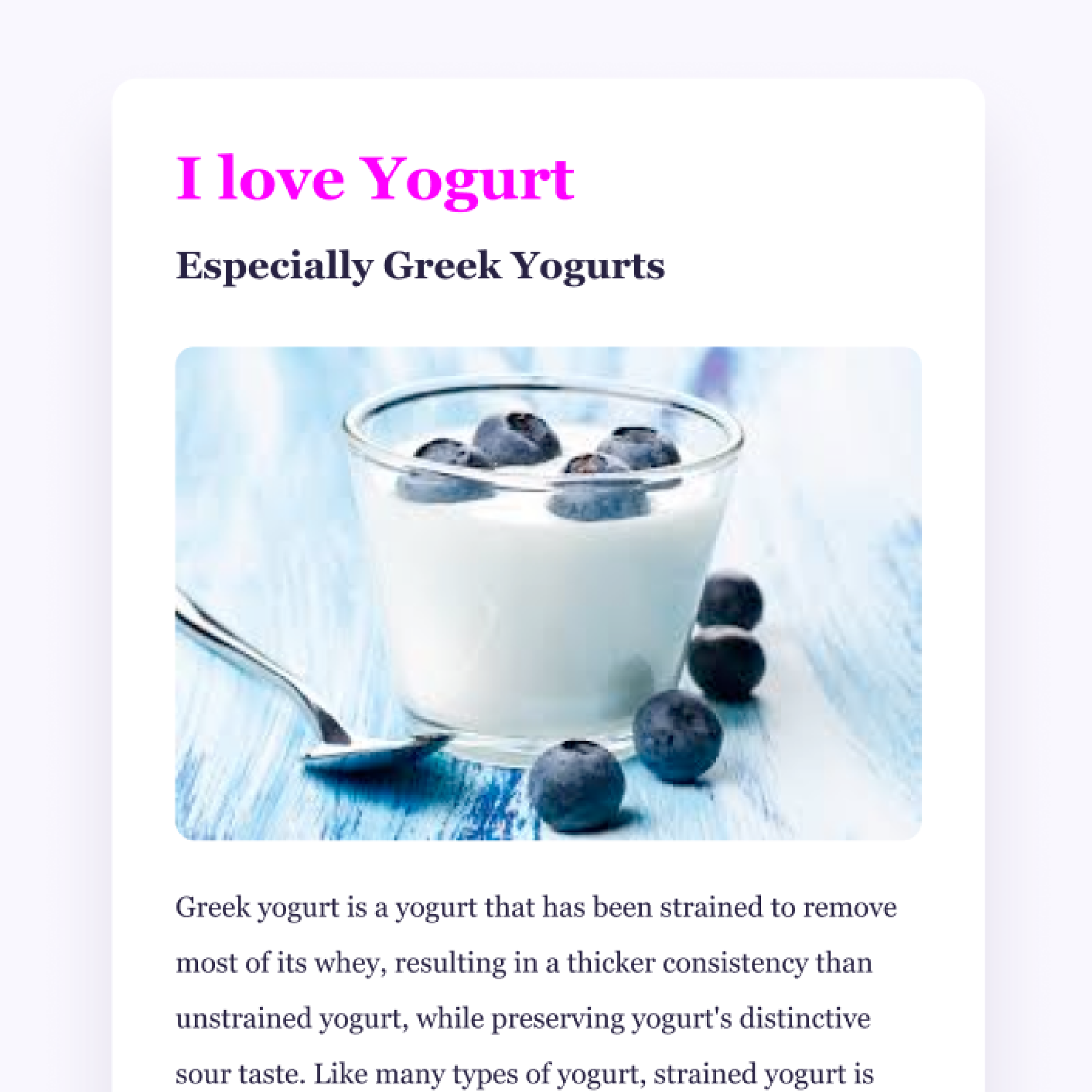 Yogurt image